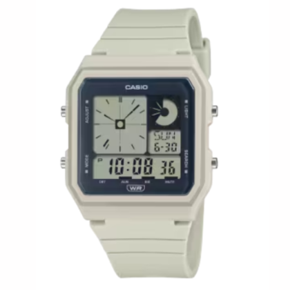 Casio General LF-20W-8A Light Grey Resin Band Men Watch / Women Watch / Unisex
